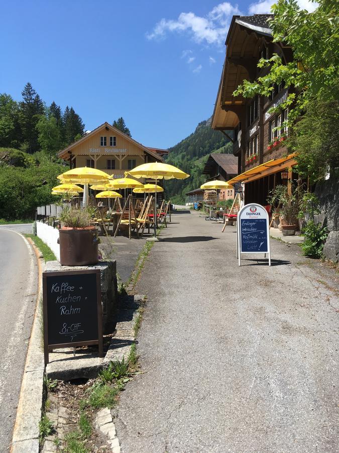"Terrasse" Nessental Hotel Gadmen Екстериор снимка