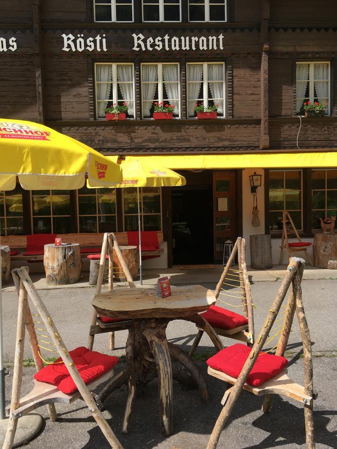 "Terrasse" Nessental Hotel Gadmen Екстериор снимка