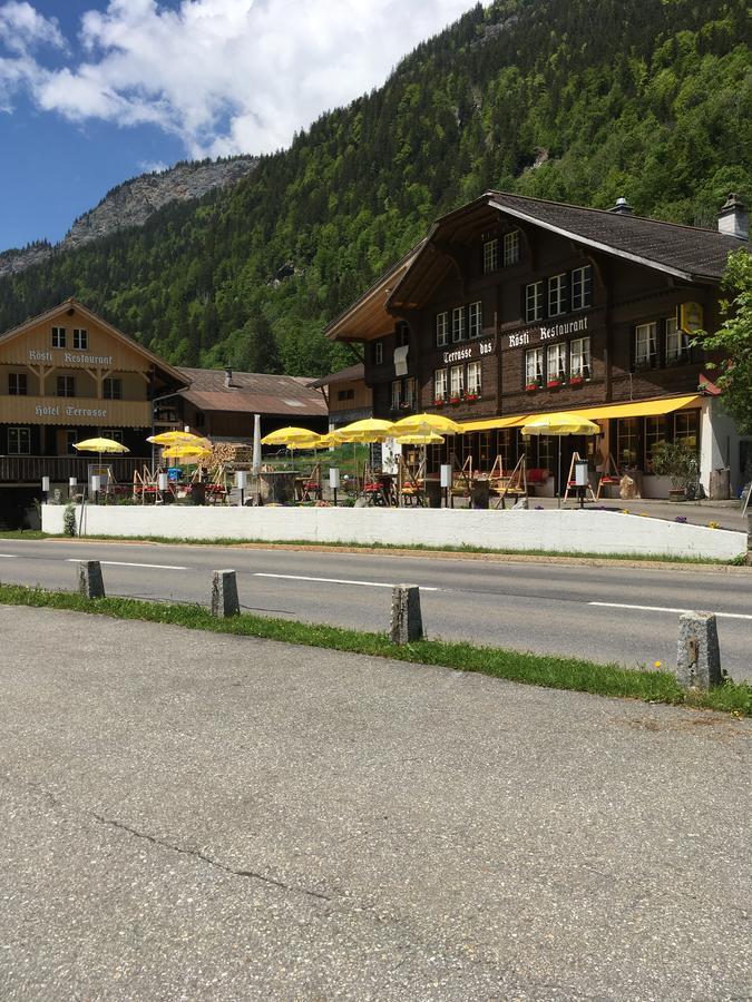 "Terrasse" Nessental Hotel Gadmen Екстериор снимка