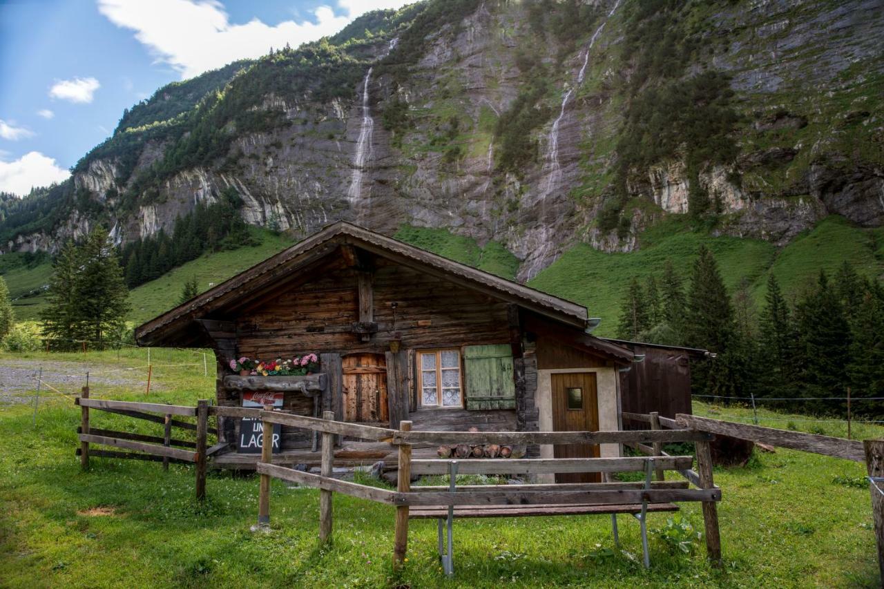 "Terrasse" Nessental Hotel Gadmen Екстериор снимка