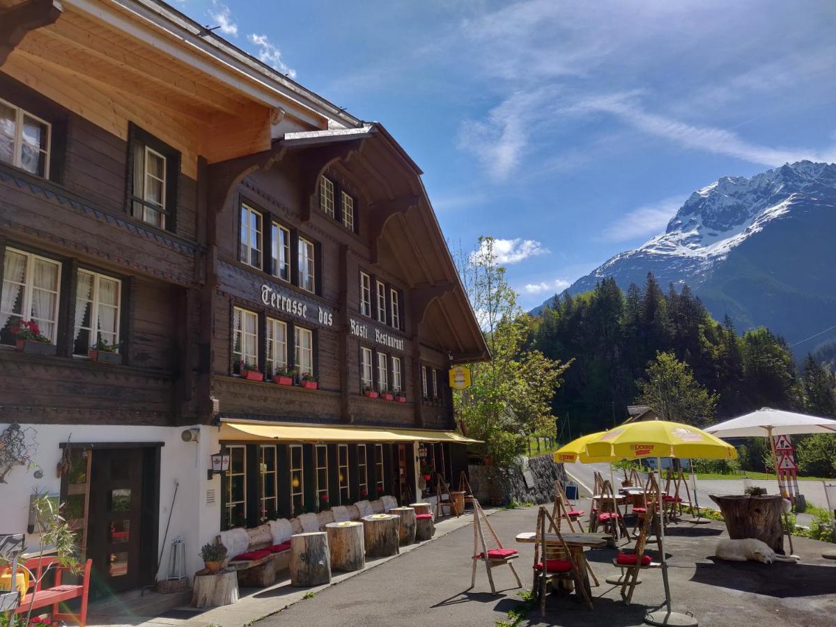 "Terrasse" Nessental Hotel Gadmen Екстериор снимка