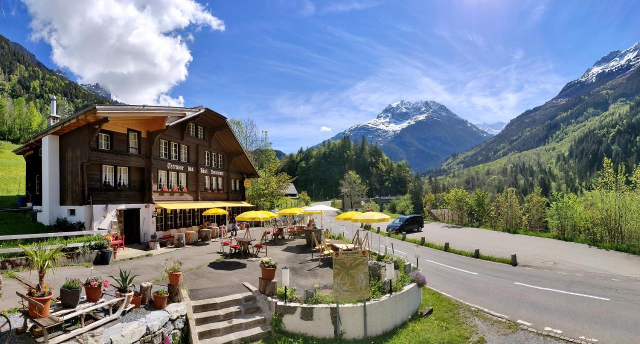 "Terrasse" Nessental Hotel Gadmen Екстериор снимка